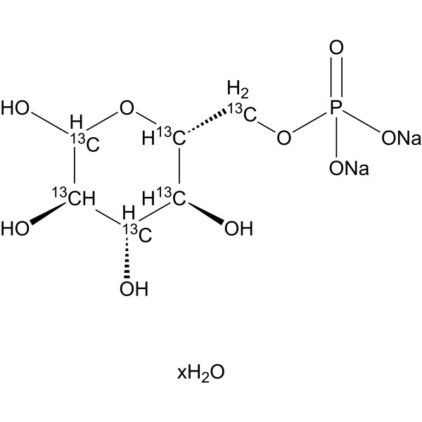 D-Glucose 6-Phosphate-13C6 disodium xhydrate (D-Glucose-6-Phosphate-13C6)